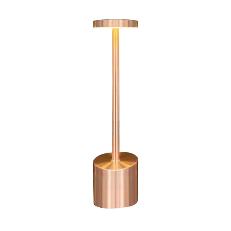 Kabellose LED Tischlampe mit Akku – Dimmbare USB-C Designlampe für Wohnzimmer, Schlafzimmer & Restaurant