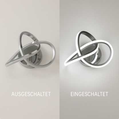 LED Deckenleuchte modern – Designer Deckenlampe für Wohnzimmer/Schlafzimmer, energiesparende Innenbeleuchtung, 3 Farben verfügbar