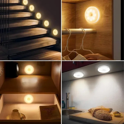 Kabellose LED Deckenleuchte mit Fernbedienung – dimmbar, wiederaufladbar & magnetisch – Innenbeleuchtung/Nachtlicht