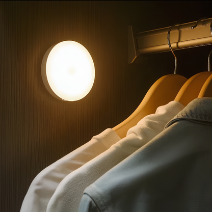 Kabellose LED Deckenleuchte mit Fernbedienung – dimmbar, wiederaufladbar & magnetisch – Innenbeleuchtung/Nachtlicht