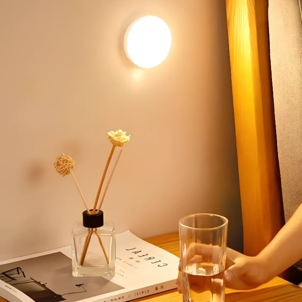 Kabellose LED Deckenleuchte mit Fernbedienung – dimmbar, wiederaufladbar & magnetisch – Innenbeleuchtung/Nachtlicht