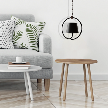Moderne Schwarze Hängeleuchte – Minimalistische Pendelleuchte aus Metall | Design Lampe für Wohnzimmer & Esszimmer