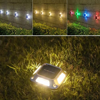 Solar Bodenleuchte LED – Robuste Garten- & Wegeleuchte | Wasserdicht Außenlampe für Terrasse, Einfahrt & Gehweg