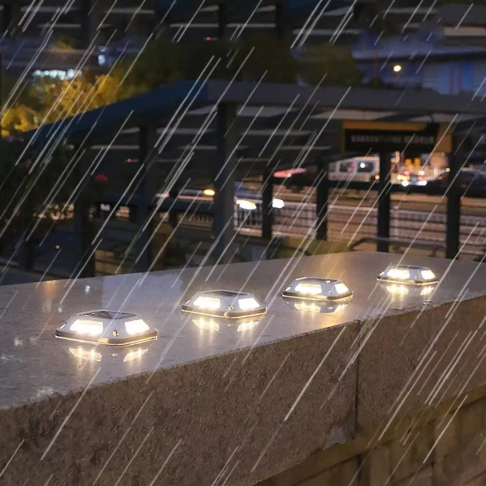 Solar Bodenleuchte LED – Robuste Garten- & Wegeleuchte | Wasserdicht Außenlampe für Terrasse, Einfahrt & Gehweg