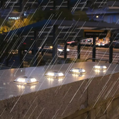 Solar Bodenleuchte LED – Robuste Garten- & Wegeleuchte | Wasserdicht Außenlampe für Terrasse, Einfahrt & Gehweg
