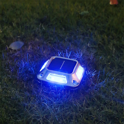 Solar Bodenleuchte LED – Robuste Garten- & Wegeleuchte | Wasserdicht Außenlampe für Terrasse, Einfahrt & Gehweg