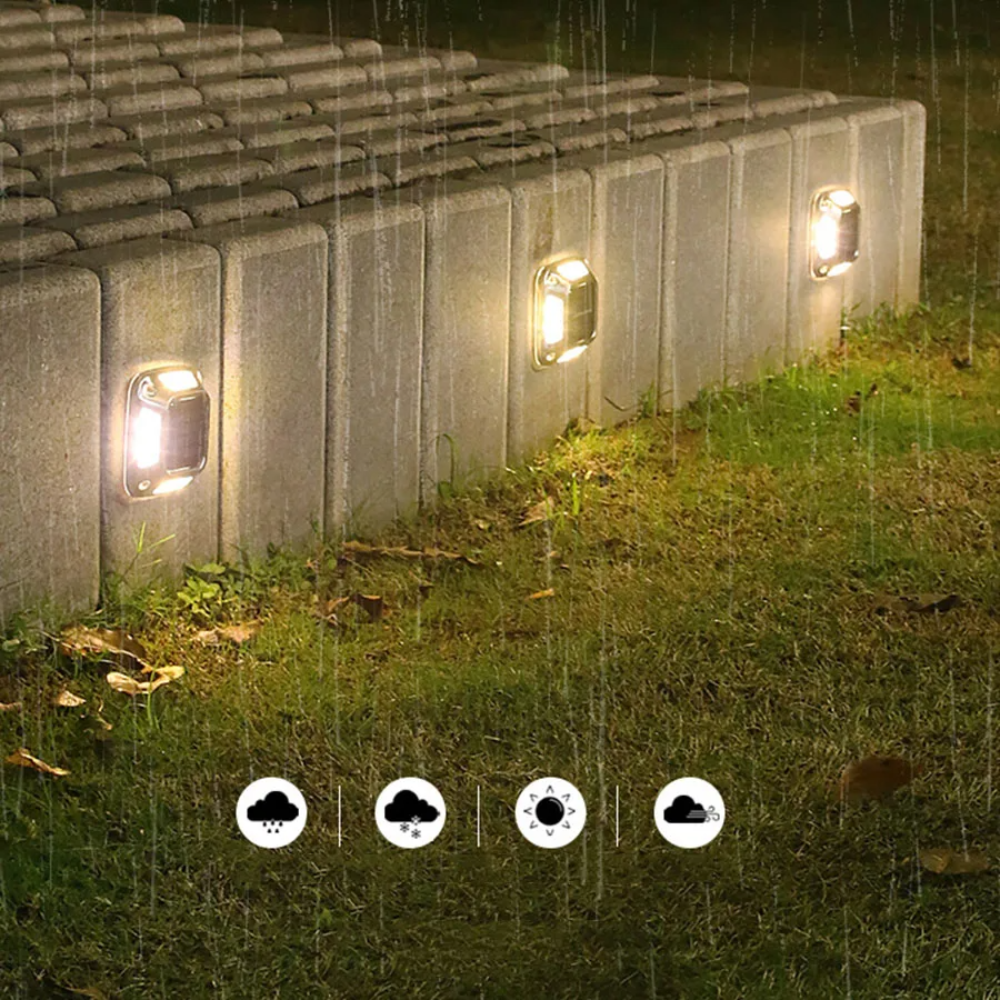Solar Bodenleuchte LED – Robuste Garten- & Wegeleuchte | Wasserdicht Außenlampe für Terrasse, Einfahrt & Gehweg