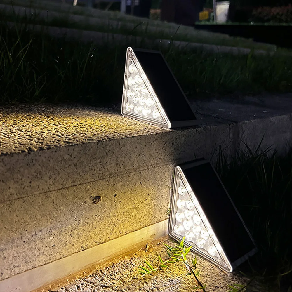 Solar Treppenlicht Außen LED – Wasserdichte Solar Stufenleuchte für Garten, Terrasse & Wege – Automatische Außenbeleuchtung mit Sensor