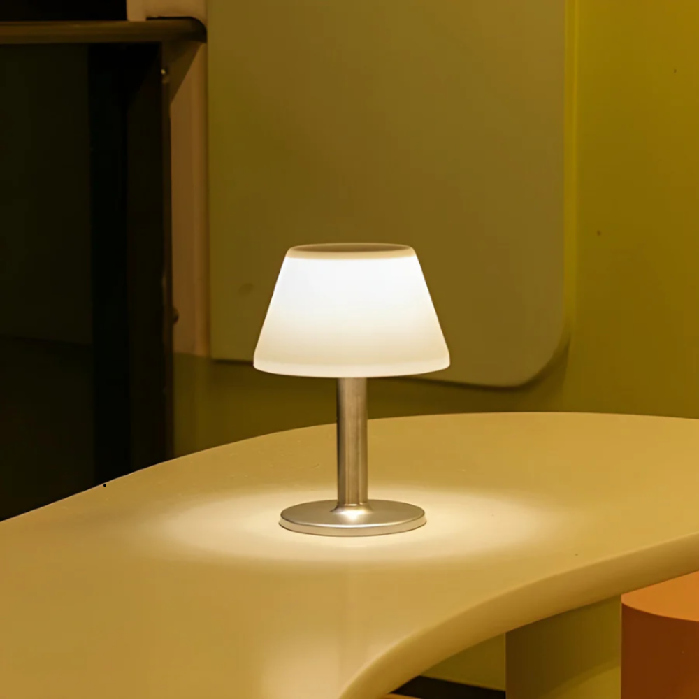 Moderne LED Tischlampe – Dimmbar & Energiesparend – Elegante Nachttischlampe für Wohnzimmer, Schlafzimmer & Büro