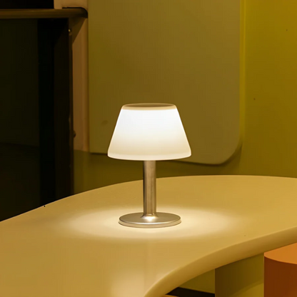 Moderne LED Tischlampe – Dimmbar & Energiesparend – Elegante Nachttischlampe für Wohnzimmer, Schlafzimmer & Büro
