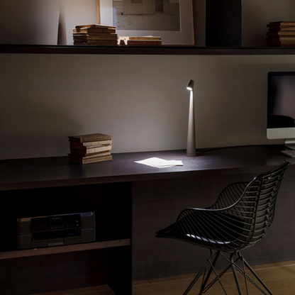 Moderne LED Tischlampe – Minimalistische Design Lampe für Wohnzimmer & Schlafzimmer – Stilvolle Innenbeleuchtung in 4 Farben