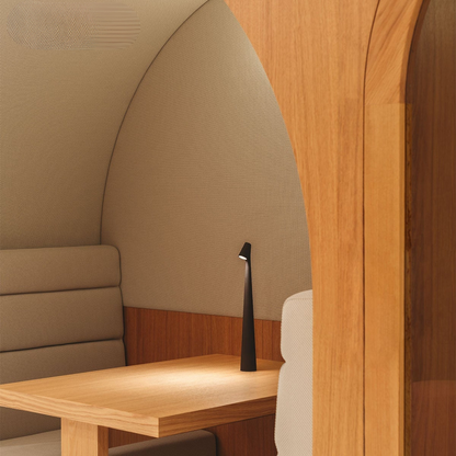 Moderne LED Tischlampe – Minimalistische Design Lampe für Wohnzimmer & Schlafzimmer – Stilvolle Innenbeleuchtung in 4 Farben