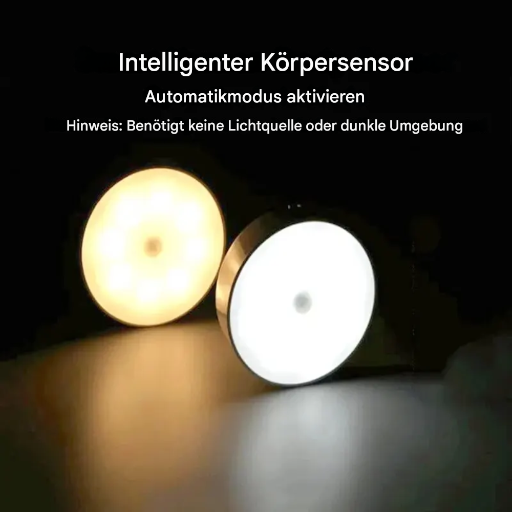 Kabellose LED Deckenleuchte mit Fernbedienung – dimmbar, wiederaufladbar & magnetisch – Innenbeleuchtung/Nachtlicht