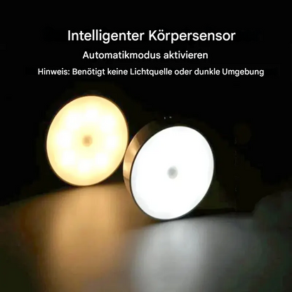 Kabellose LED Deckenleuchte mit Fernbedienung – dimmbar, wiederaufladbar & magnetisch – Innenbeleuchtung/Nachtlicht