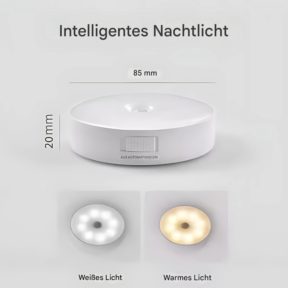 Kabellose LED Deckenleuchte mit Fernbedienung – dimmbar, wiederaufladbar & magnetisch – Innenbeleuchtung/Nachtlicht