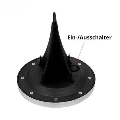 Solar Bodenleuchte LED – Outdoor Gartenbeleuchtung – Wasserdicht Bodenspot – Solar Wegeleuchte für Terrasse/Beet/Weg – Warmweiß & Kaltweiß