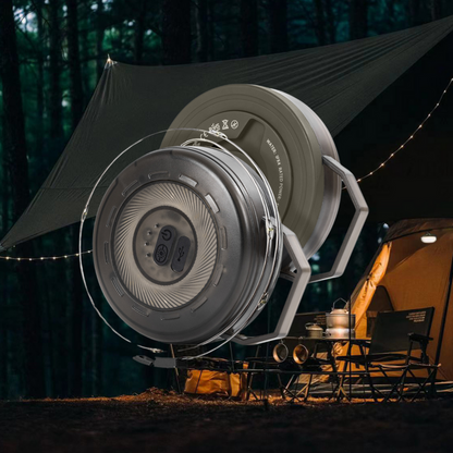 Solar LED Lichterkette Outdoor – Wiederaufladbare Gartenbeleuchtung & Camping Lampe – Warmweiß, Wasserdicht, USB/Solar Ladefunktion