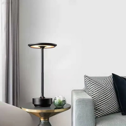 Kabellose LED Tischlampe mit Akku – Tragbare Designlampe mit Touch-Dimmer und USB-C fürs Wohnzimmer & Schlafzimmer