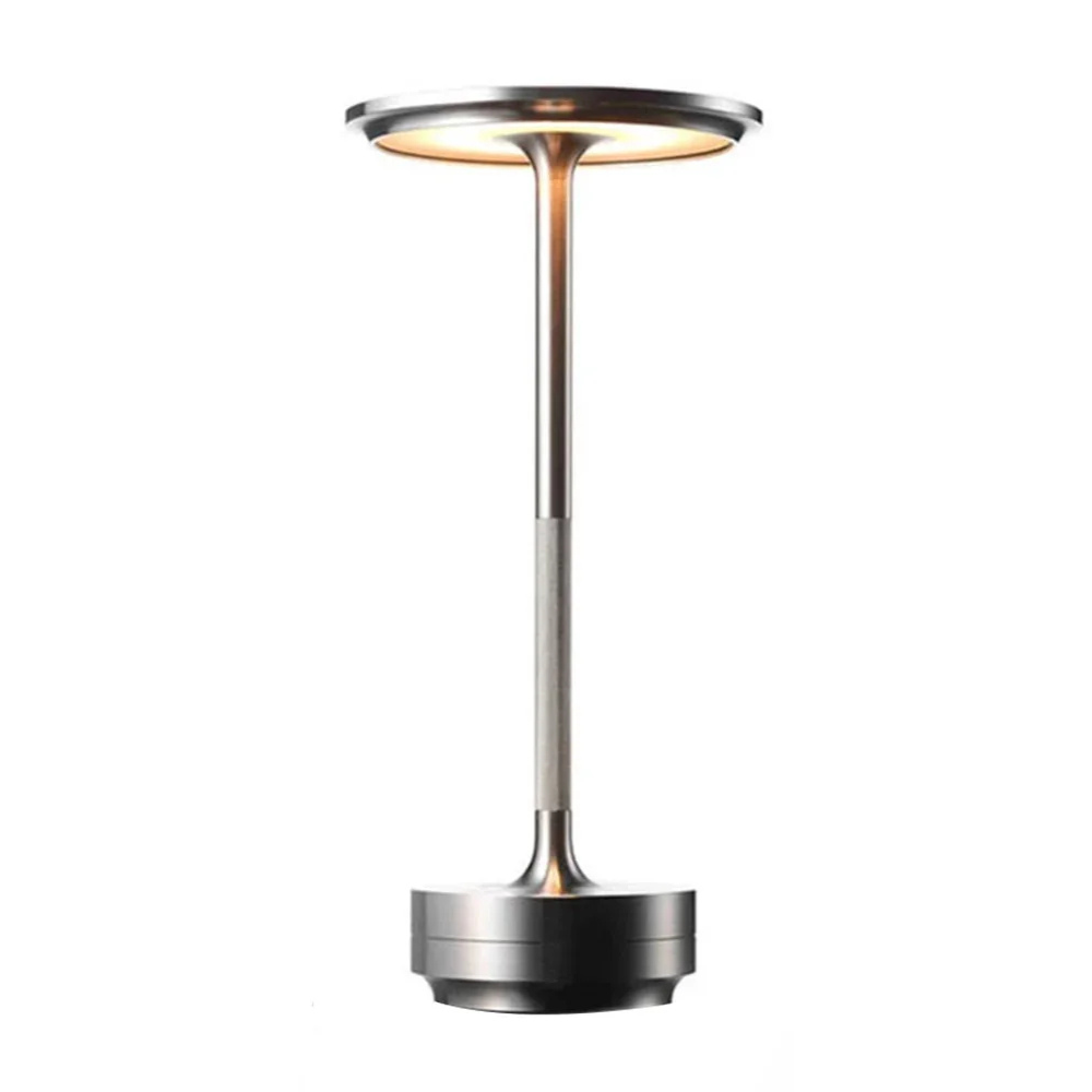 Kabellose LED Tischlampe mit Akku – Tragbare Designlampe mit Touch-Dimmer und USB-C fürs Wohnzimmer & Schlafzimmer