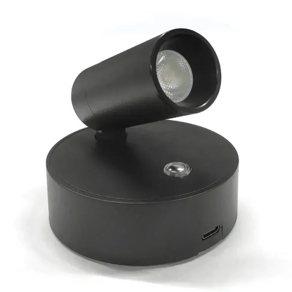 LED Wandleuchte mit Spotlicht – Moderne Wandlampe für Wohnzimmer, Schlafzimmer & Flur
