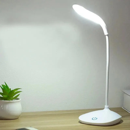 LED Touch Tischlampe dimmbar – USB aufladbare Schreibtisch- & Leselampe mit Augenschutz