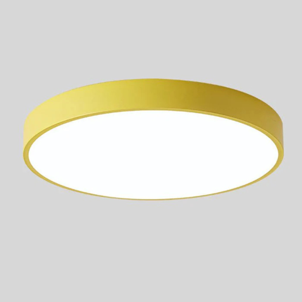 LED Deckenleuchte Holz – Moderne skandinavische Deckenlampe aus Holz & Acryl für Wohnzimmer & Schlafzimmer