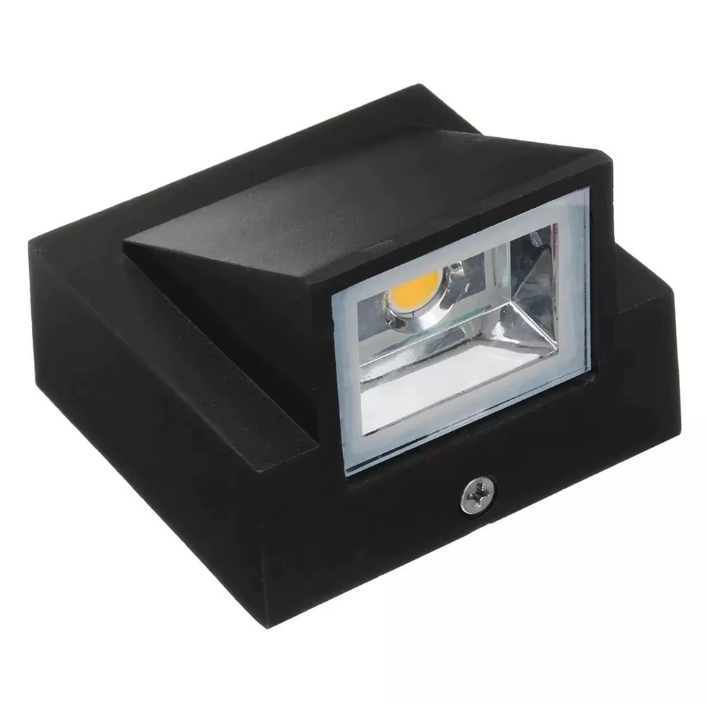 LED Außenwandleuchte IP65 – Wasserdichte Outdoor Wandlampe aus Aluminium, 5W LED, Modernes Design für Garten, Balkon & Terrasse