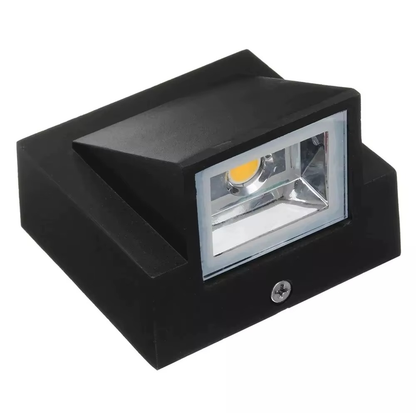 LED Außenwandleuchte IP65 – Wasserdichte Outdoor Wandlampe aus Aluminium, 5W LED, Modernes Design für Garten, Balkon & Terrasse