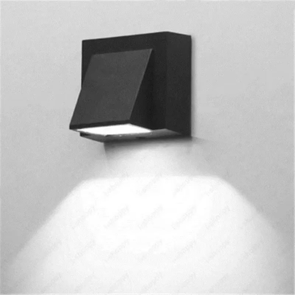 LED Außenwandleuchte IP65 – Wasserdichte Outdoor Wandlampe aus Aluminium, 5W LED, Modernes Design für Garten, Balkon & Terrasse