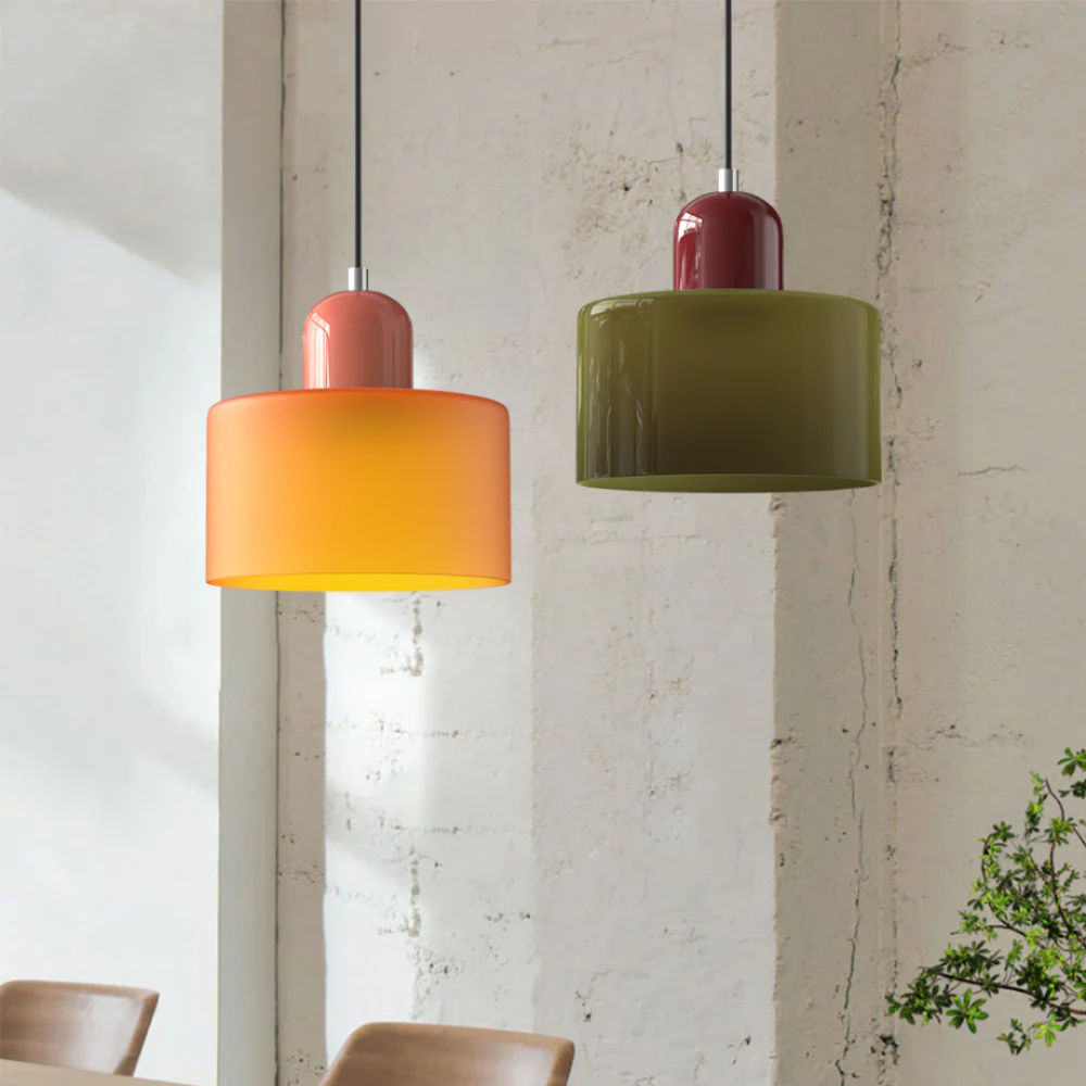 Retro Pendelleuchte Lismeno – Stilvolle Retro-Design Hängeleuchte E27 für Wohnzimmer, Esszimmer & Küche