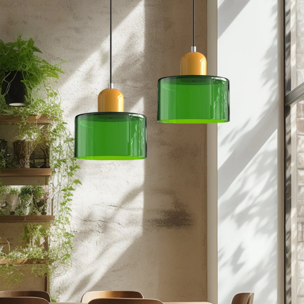Retro Pendelleuchte Lismeno – Stilvolle Retro-Design Hängeleuchte E27 für Wohnzimmer, Esszimmer & Küche