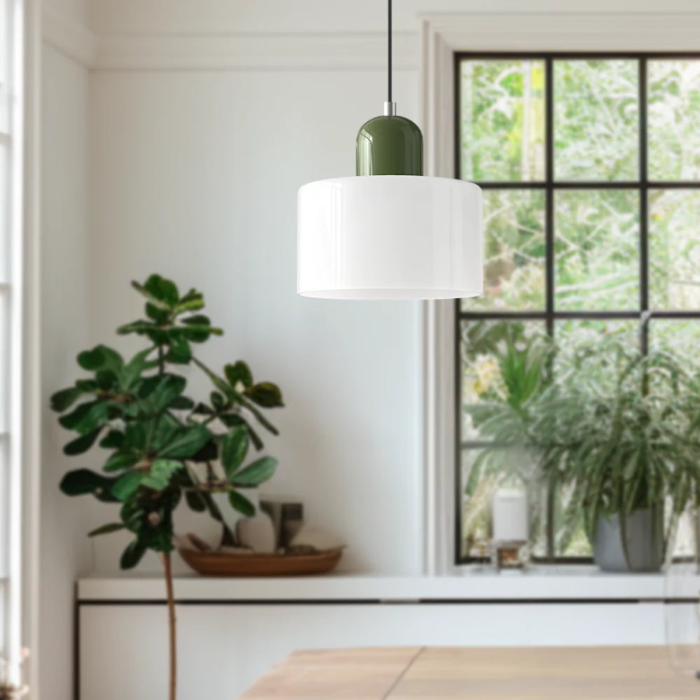Retro Pendelleuchte Lismeno – Stilvolle Retro-Design Hängeleuchte E27 für Wohnzimmer, Esszimmer & Küche