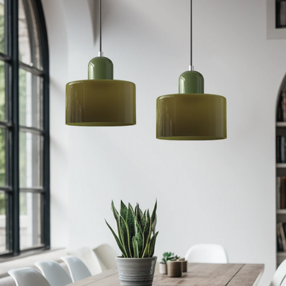 Retro Pendelleuchte Lismeno – Stilvolle Retro-Design Hängeleuchte E27 für Wohnzimmer, Esszimmer & Küche
