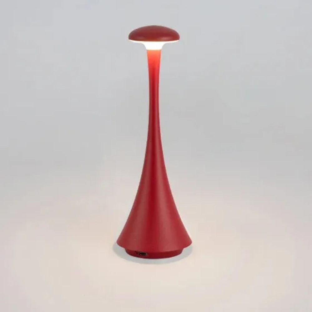 Kabellose LED Tischlampe dimmbar – Akku Tischleuchte USB wiederaufladbar, warmweiß 3000–6000K, IP54, moderne Design Tischlampe für Innen & Außen