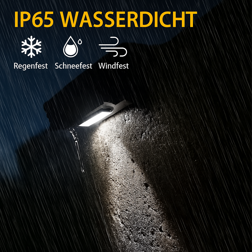Solar LED Außenwandleuchte IP65 – Modernes Licht für Garten, Terrasse & Hauswand – Warmweiß/Kaltweiß – Solar betrieben
