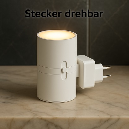 LED Steckdosenlampe – modernes Nachtlicht & kompakte Design-Lampe für Schlafzimmer & Flur