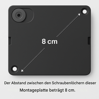 LED Wandleuchte Außen & Innen – Up & Down Wandlampe Schwarz Aluminium, 2700K Warmweiß, Moderne Außenwandleuchte