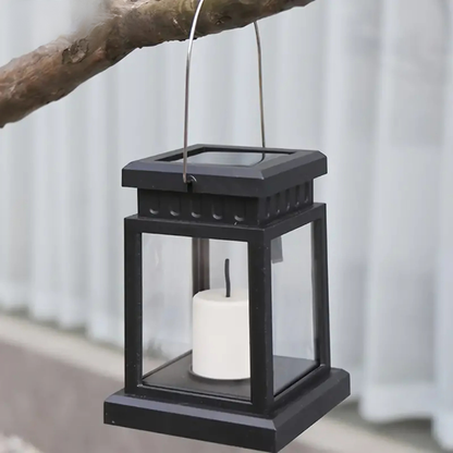 Solar Laterne Garten LED – Vintage Solarleuchte Außen, Warmweiß, Wetterfest (IP55) | Dekorative Gartenbeleuchtung ohne Kabel