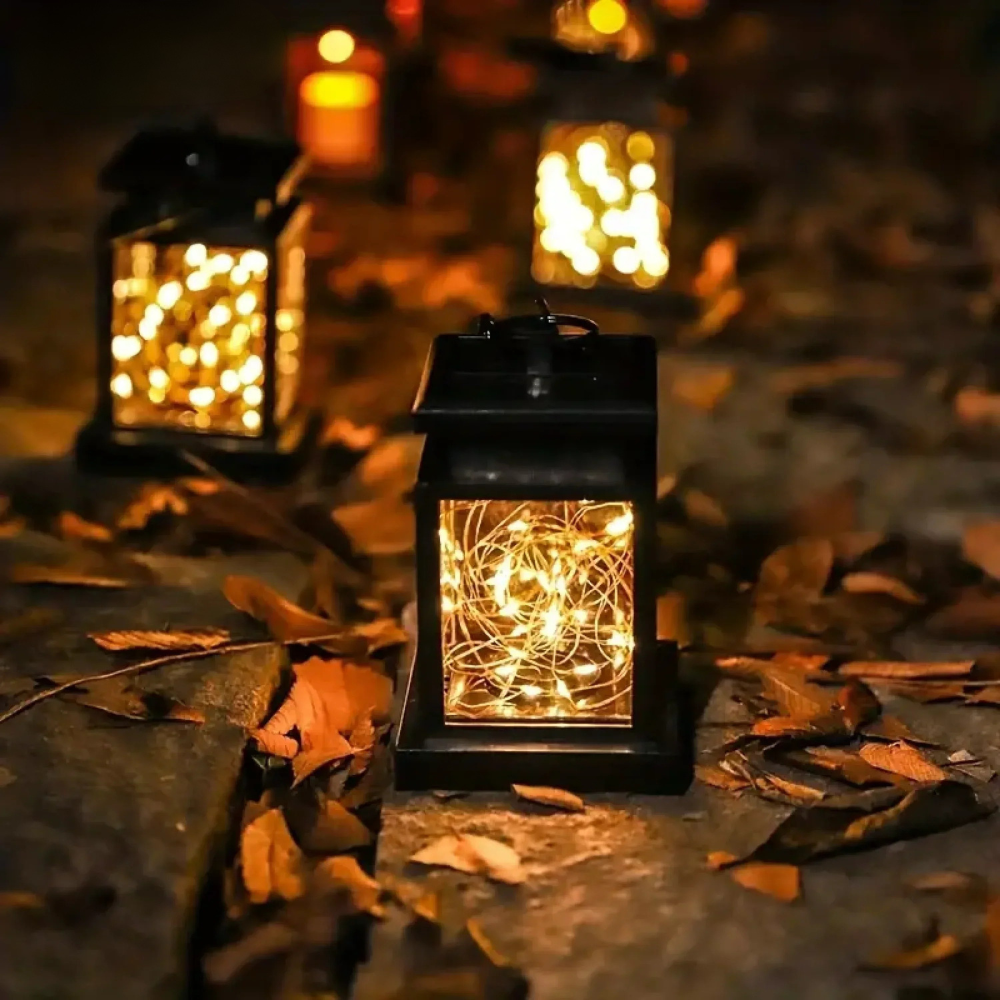 Solar Laterne Garten LED – Vintage Solarleuchte Außen, Warmweiß, Wetterfest (IP55) | Dekorative Gartenbeleuchtung ohne Kabel