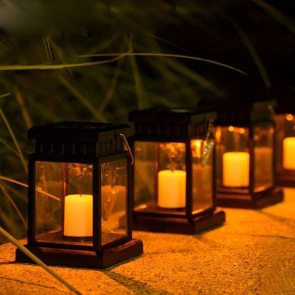 Solar Laterne Garten LED – Vintage Solarleuchte Außen, Warmweiß, Wetterfest (IP55) | Dekorative Gartenbeleuchtung ohne Kabel