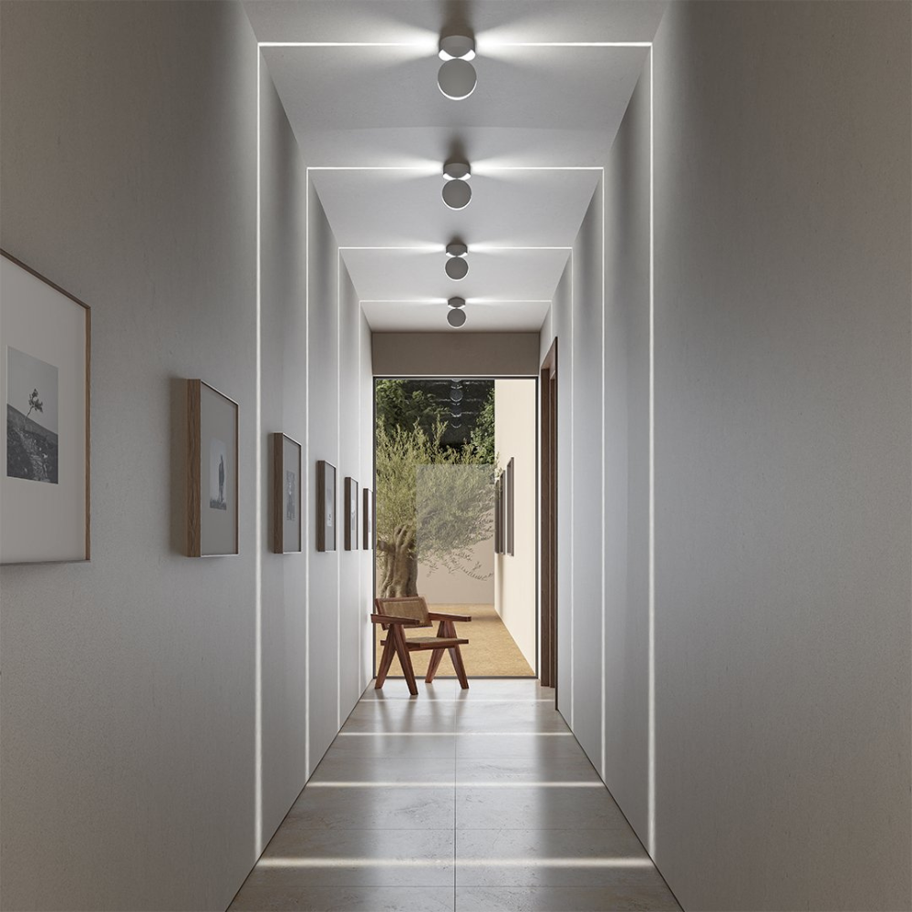 Schwenkbare LED Wandleuchte – Moderne Design-Wandlampe mit indirektem Licht für Flur & Wohnzimmer
