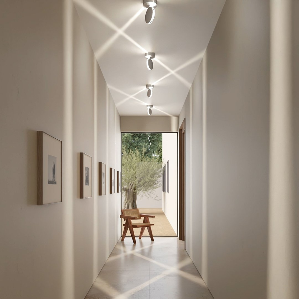 Schwenkbare LED Wandleuchte – Moderne Design-Wandlampe mit indirektem Licht für Flur & Wohnzimmer